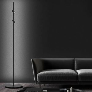 Magnetics F vloerlamp zwart