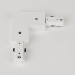 Track 'L' Connector White