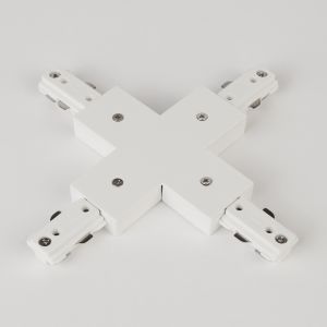 Track 'X' Connector, White
