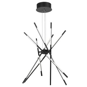 RACCIO Black Metal & Acrylic LED 56 Watt