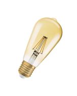 E27 Edison 7W 725lm 2500K goud dimbaar