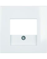 USB afdekking S1 polarwit glans